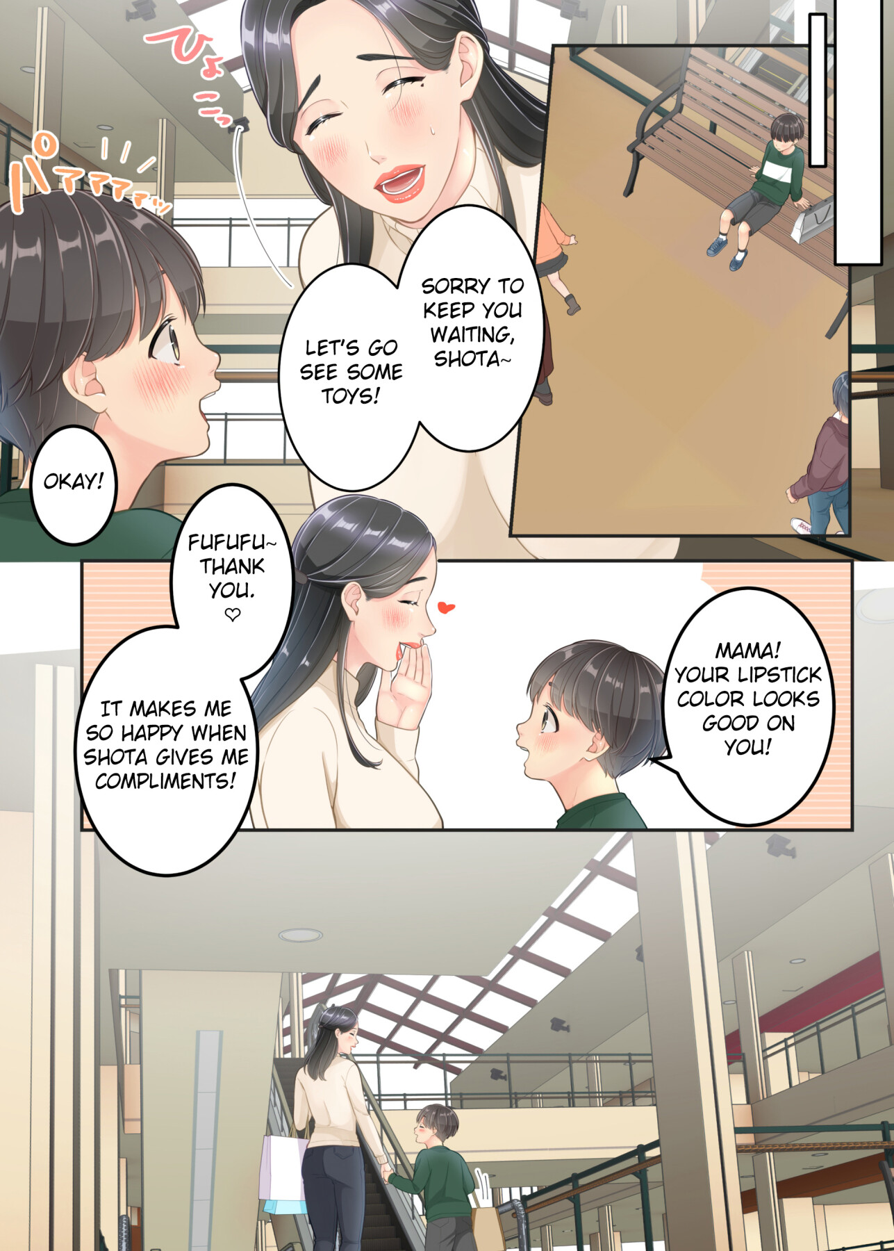Hentai Manga Comic-My mom and the delivery guy.-Read-21